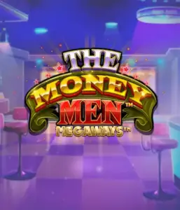 Immerse yourself the exciting world of The Money Men Megaways game by Pragmatic Play, featuring a vibrant logo with sparkling stars set against a stylish background. This graphic captures the excitement and glamour of casino gaming with its striking design and colorful ambiance. Ideal for slot game lovers seeking Vegas-style excitement. 