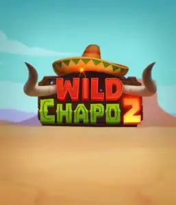 Step into the colorful Mexican desert with Wild Chapo 2 slot by Relax Gaming, highlighting a whimsical bull wearing a sombrero against a serene desert backdrop. This graphic portrays the excitement and culture of the game, great for fans of animated adventure slots, offering a entertaining adventure.