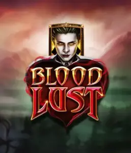 The captivating game interface of Blood Lust, showcasing elegant vampire icons against a mysterious nocturnal landscape. Highlighted in this image is the slot's enthralling atmosphere, complemented with its unique 5-reel and 99-payline structure, attractive for those drawn to the vampire genre.